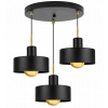 Light Home Závesné svietidlo Barcelona, 3x kovové tienidlo (výber z 2 farieb), o, g