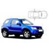 Slnečné clony na okná - SUZUKI Grand Vitara 3dv. (2005-2015) - Len na bočné stahovacie sklá