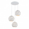Italux Palermo PND-2424-3S-WH závesné svietidlo 3x40W E27 biela