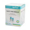 Bezpečnostné ihly VERIFINE 8 pre všetky perá 30G x 8 mm, 100 ks