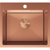 Mexen Solix nerezový 1-komorový drez 500 x 450 mm, meď - 6402501000-65