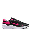 Nike Revolution 7 Big Kids' Shoes Black/Pink 1 (33)