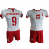 Poľská futbalová sada veľkosť 176-182 (Sada futbalových kostýmov Lewandowski Poľsko 182 XL)