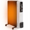 Olejový radiátor Costway 2500 W čierny