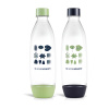 Sodastream Sada fliaš Fuse Green/Blue 2x1 L - DWSAFE