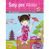 Šaty pre Akiko Kniha samolepiek