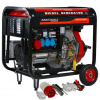 Naftová elektrocentrála 6500W 12/230/380V KD120 (Kraft&dele KD120)