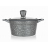 Banquet Kastrol s nepřilnavým povrchem Granite 20 cm poklice