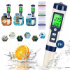 MERAČ PH, TDS, SÚPRAVA NA TESTOVANIE VODY V BAZÉNE, DIGITÁLNY TESTER PH, EC