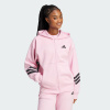 ADIDAS mikina s kapucňou Future Icons 3-Stripes Full-Zip JE0175 Veľkosť: S (34-36)