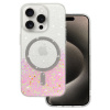 Zadný kryt Tel Protect Moonlite Magsafe pre Samsung S24 Ultra pink clear