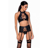 Passion 3-piece Set Nancy black L/XL černá