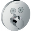 Hansgrohe ShowerSelect vaňová/sprchová batéria podomietková s termostatom chrómová 15743000