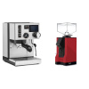 Rancilio Silvia BC PID + Eureka Mignon Silenzio, BL ferrari red