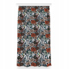 Pripravené záves s potlačou 150x280 cm retro kvety (Pripravené záves s potlačou 150x280 cm retro kvety)