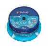 VERBATIM CD-R(25-Pack)Cake/Crystal/52x/700MB