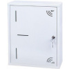 Telekomunikačná montážna skriňa na omietku 340x420x90 TESM-420X340X90N, lesklá biela