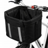 MG Bike Basket V2 košík na bicykel na riadidlá, čierny