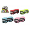 Teddies Autobus patrový kov/plast na zpětné natažení 9,5cm