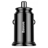 Baseus rýchlonabíjačka do auta 2xUSB QC3.0 30W čierna (6953156286511)