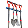 Držiak na náradie a násady TT5039, Alu + plast, 4 pozície, na stenu, 2-3 cm