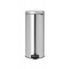 Brabantia Odpadkový kôš NewIcon, 30 l, strieborný, 114380