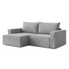 Signal Rozkladacia rohová sedacia súprava CORTE Ľavá Sivá I