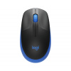 LOGITECH OEM Logitech M190/Kancelárska/Optická/1 000 DPI/Bezdrôtová USB/Čierna-modrá 910-005907