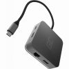 HUB USB-C 6v1 Green Cell HDMI USB-C USB-A Ethernet (AK61)