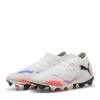 Puma Future 8 Match Firm Ground Football Boots White/Black/Red 7 (40.5)