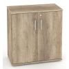 DRE Nízka dverová skrinka REA Office S20 + D2 (2ks)-dub canyon