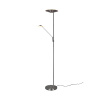 TRIO 425610207 BRANTFORD dotyková stojaca lampa LED, 30W+LED, 6,5W