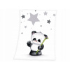 HERDING Baby supersoft flísová deka MALÁ PANDA