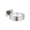 Grohe Essentials Cube Držiak na sklo/mydlo, Supersteel 40508DC1