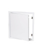 Plechové revízne dvierka so zacvakávacím zámkom, systém B2 400×400mm – RAL 9016