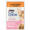 Purina Cat Chow Kitten krmivo s moriakom a cuketou, vrecko 85g