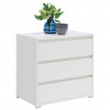 Carryhome KOMODA, biela, 80/79/48 cm - Obývacie zostavy - 000003003401