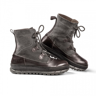 Kreibich&Fellhof Pánska zimná obuv DAVOS Farba: antracit, Veľkosť: 42