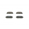 TATechnix Brzdové platničky 108,9mm Fiat 131 (131_) - Bosch