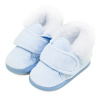 Dojčenské zimné capačky New Baby modré 0-3 m - Modrá - 116/122