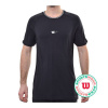 Pánske tričko Wilson Players Seamless Crew 2.0 - Čierny (XL)