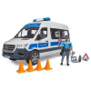 Bruder Policajné zásahové vozidlo Mercedes-Benz Sprinter so svetelným a zvukovým modulom 1:16 02683