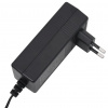 vidaXL Elektrické sklápacie masážne kreslo vínové látka - Červená - 190313-124178