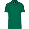 KARIBAN VINTAGE PIQUÉ K241 / Pánska polokošeľa s krátkym rukávom - kelly green S