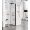 Ravak Otočné sprchové dvere 120 Transparent Black PDOP2-120 03GG0300Z1