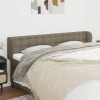 VidaXL Opierka hlavy, taupe, 183x23x78/88 cm, tkanina