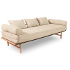 Marior Le Mar daybed olejované drevo Farba rámu: Natural, Farba matraca: Natural