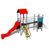 Playground System DETSKÉ IHRISKO - zostava so šmýkačkou a šplhaním 4U227K-15 celoková