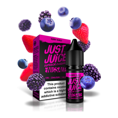 Just Juice Salt Berry Burst objem: 10ml, nikotín/ml: 20mg