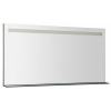 SAPHO - BRETO zrkadlo s LED osvetlením a policou 120x60,8cm BT120